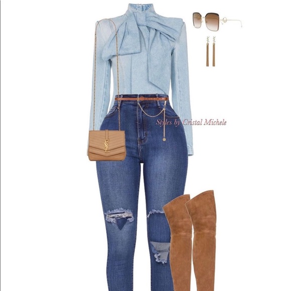 Denim Top - Picture 4 of 4